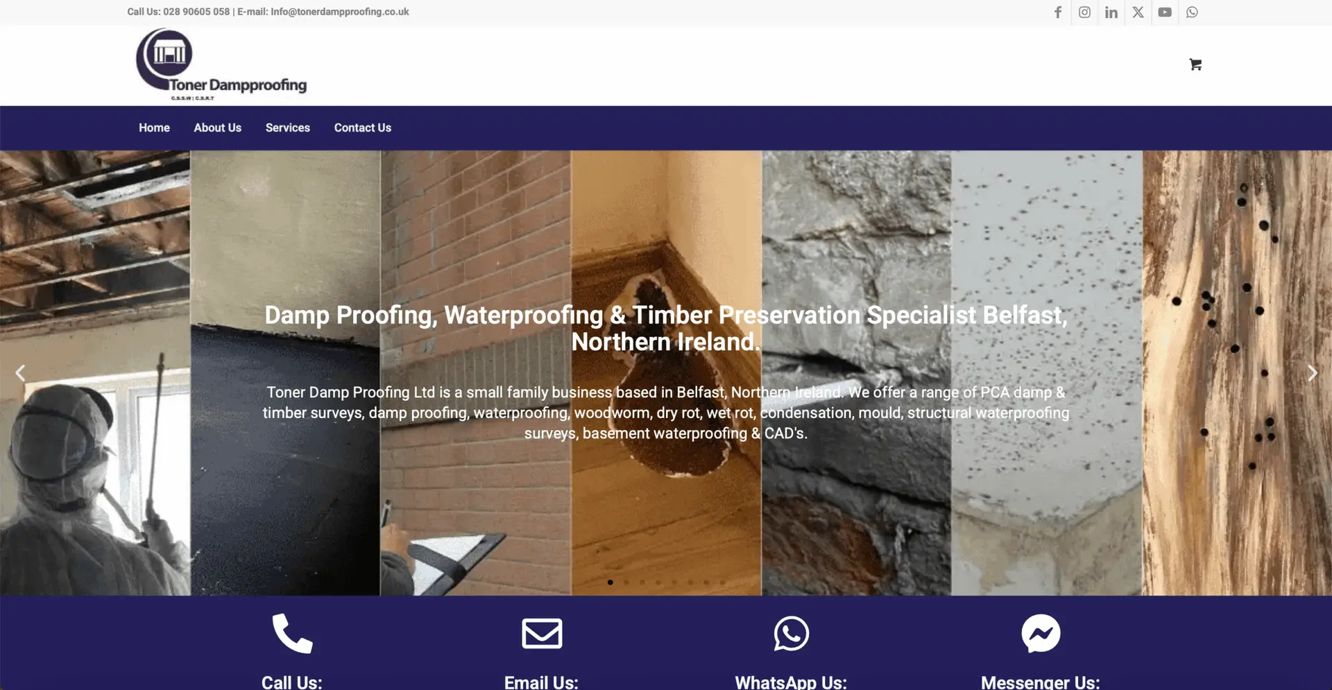 Image For Portfolio Toner Damp Proofing Ltd Scaled
